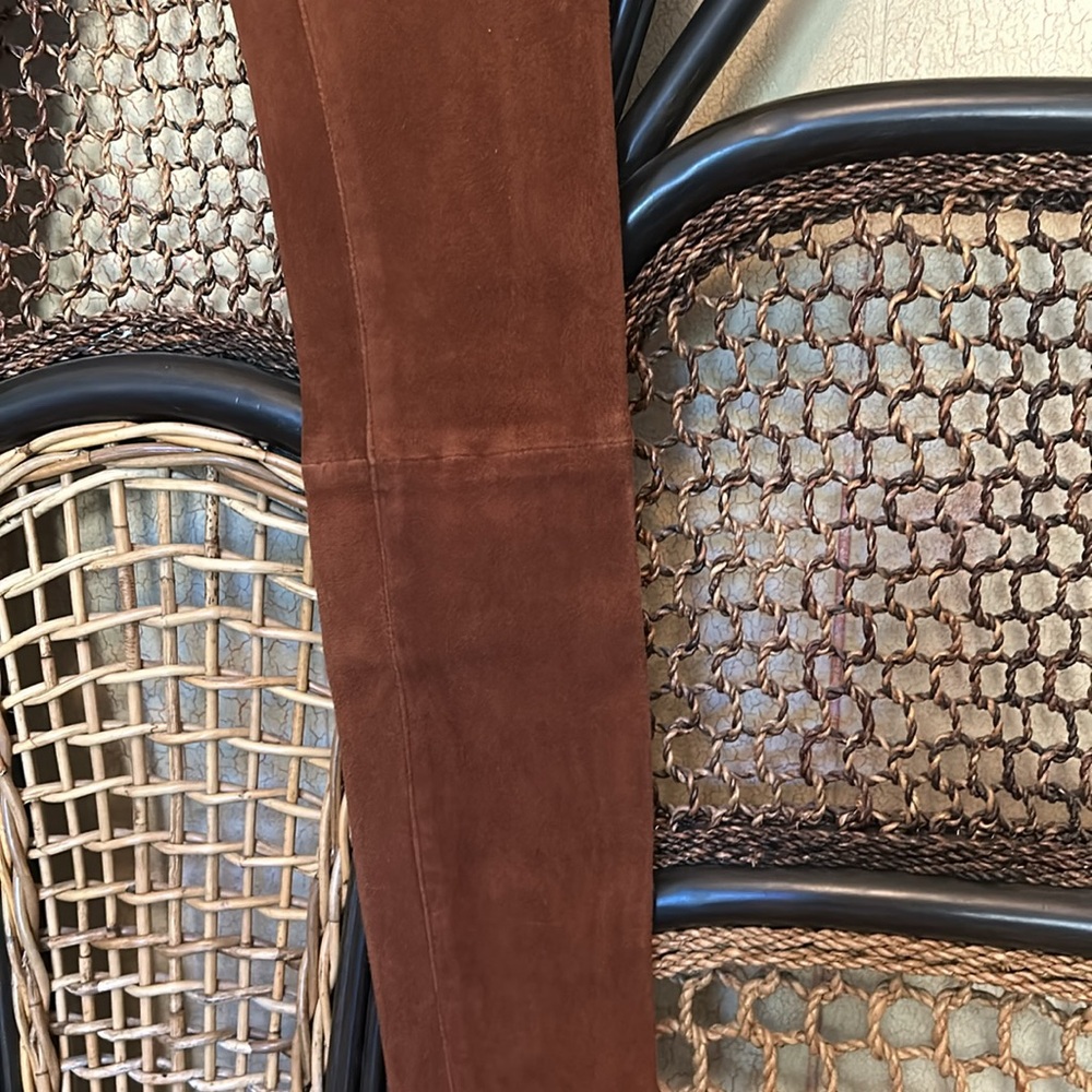 Current Elliot Lamb Suede Leggings - Picture 5 of 11